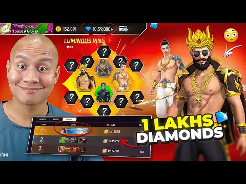 Buying 1 Lakhs Diamonds 💎 Badges & i Got Old Elite Pass 😍 Tonde Gamer
