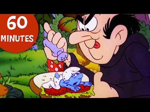 Gargamels mest ondskefulla planer! 😱 • 60 minuter av Smurf • Smurfarna