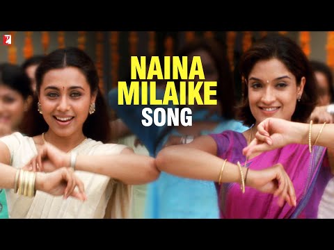 Naina Milaike Song | Saathiya | Vivek Oberoi, Rani Mukerji | Sadhana, Madhushree, A R Rahman, Gulzar