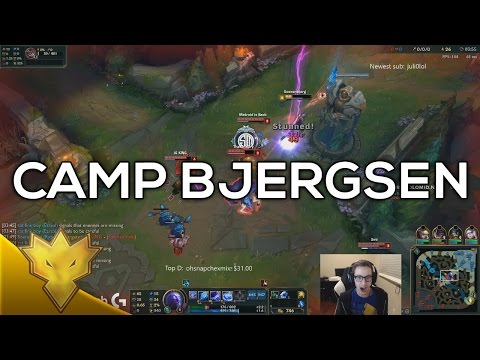 Bjergsen vs. Svenskeren - Camp Bjergsen - Solo Queue Funny Moments