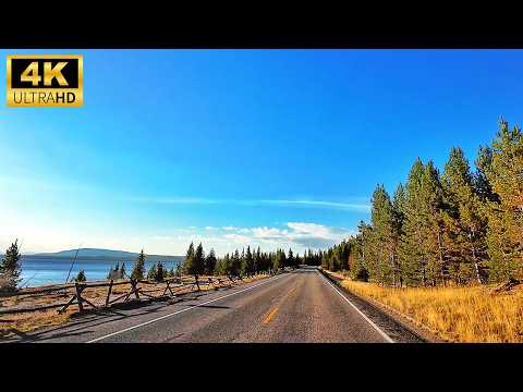 Yellowstone's MOST BREATHTAKING Drive EVER - 4K Driving Adventure - Grand Loop Road