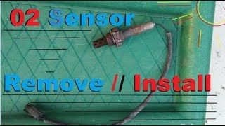 How to Remove Install 02 Sensor on Ford Aspire