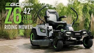 How To Remove Deck & Change Blades on the EGO Z6 Zero Turn Riding Mower