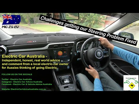 MG ZS EV Steering Knock or Noise - Australian owners experience with MG diagnosis and fix