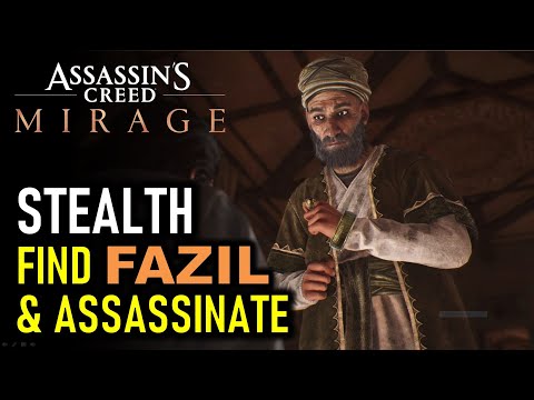 Find Fazil The Great Scholar & Assassinate Fazil | Assassin's Creed Mirage (AC Mirage)