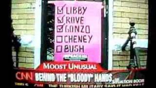 CODEPINK's Des &amp; Condi's Bloody Hands