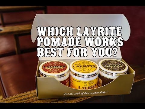 Which Layrite Pomade works best for you?