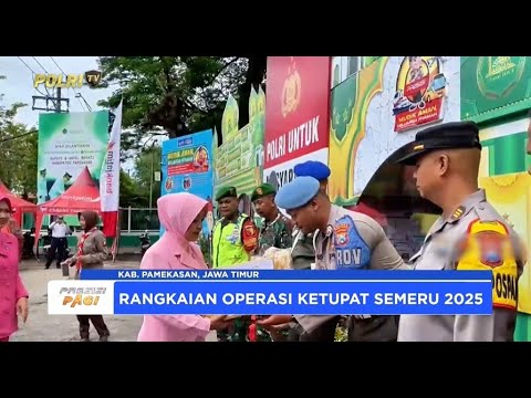KAPOLRES PAMEKASAN PEDULI PETUGAS POS PAM LEBARAN 2025