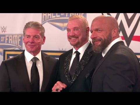 VIDEO: WWE Hall Of Famers Get Their Rings