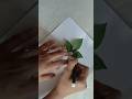 Creative Durgamma Drawing With Leaves Navaratri Special Dasara 2025 Bestoutofwaste Leafpainting