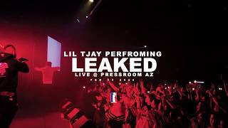 Lil Tjay performing &quot;Leaked&quot; Live in Concert in Phoenix, AZ