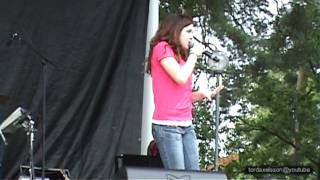 Amy Diamond - Speed Of Light (Soundcheck) (Eskilstuna 2009-07-26)