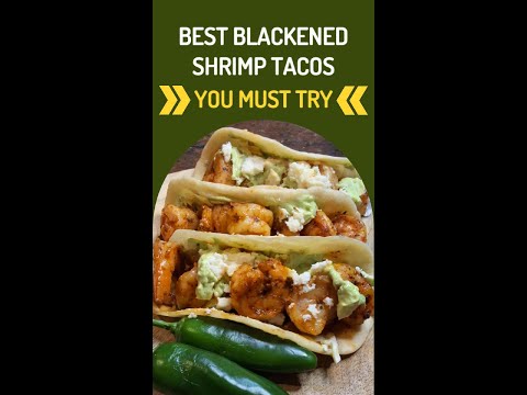Blackened Shrimp Tacos Recipe