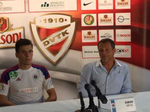 DVTK vs. Vasas 15/16 , Simon Antal és Berecz Zsombor - boon.hu