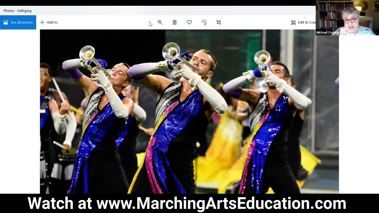 Marching Arts Education Michael Cesario FJM Bringing the Theater to the Field Excerpt 1