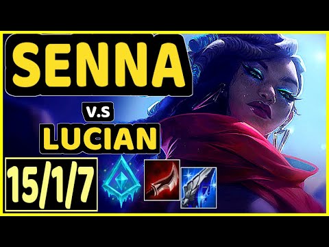 DISAVE (SENNA) vs LUCIAN - 15/1/7 KDA BOTTOM ADC CHALLENGER GAMEPLAY - BR
