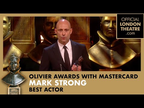Mark Strong wins Best Actor | Olivier Awards 2015 with Mastercard