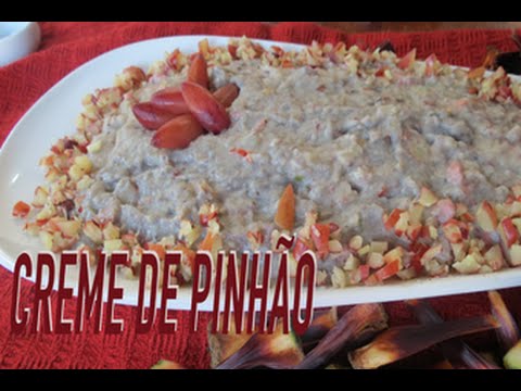 Como fazer Creme de pinhão!