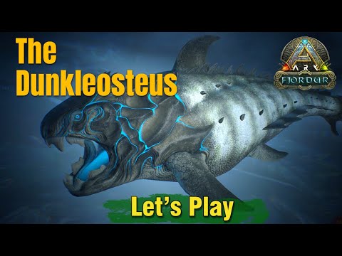 ARK Survival Evolved Fjordur Taming the Dunkleosteus