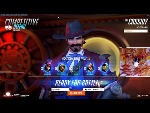 23K DMG! GALE INSANE CASSIDY + REAPER GAMEPLAY OVERWATCH 2 SEASON 1