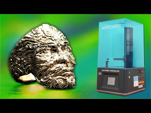 Lost Resin Metal Casting on the Anycubic D2 DLP 3D printer