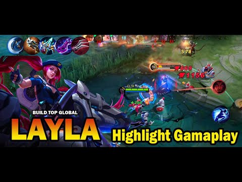 Layla Gameplay Highlights II Layla High Critical Damage II Build Top Global Layla ~ MLBB