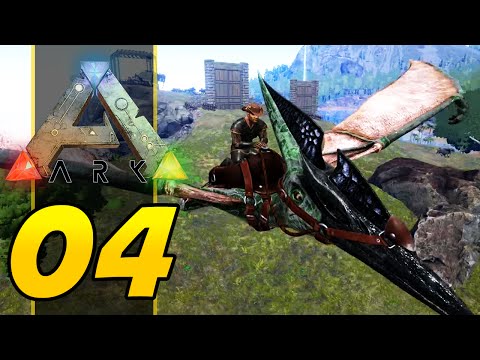 Dansk ARK Survival Evolved :: EP04 - Comkean gør Vercinger FLYVENDE!