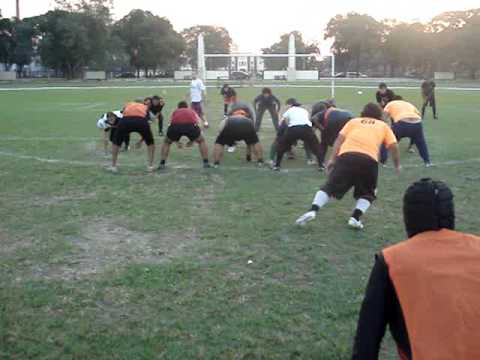 BLAZE  futebol americano - treino 24-05-09