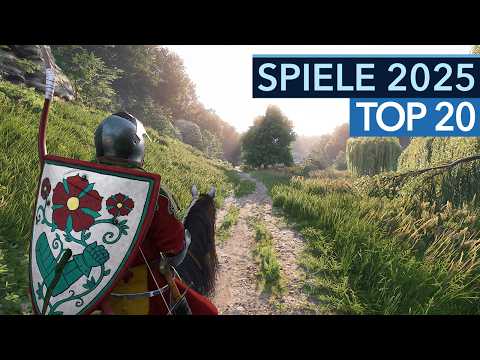 Diese 20 Spiele haben uns 2025 RICHTIG umgehauen!