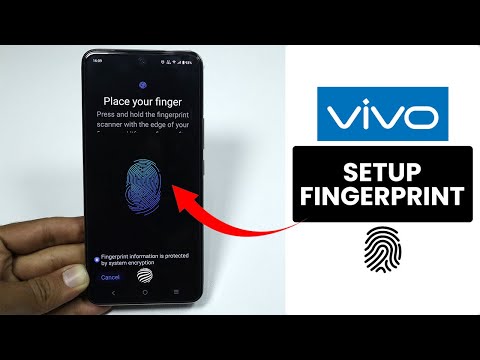 How to Set Up Fingerprint Lock on Any Vivo Phone - Finger Lock Setting