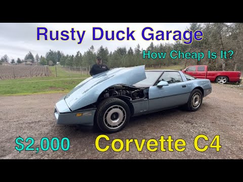 1984 Corvette C4 a Cheap Fun Car
