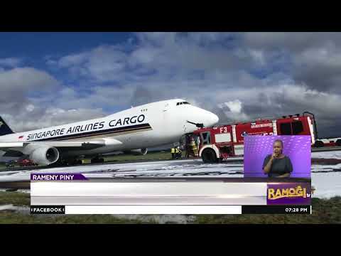 Mach omuoch e 'engine' mar ndege JKIA