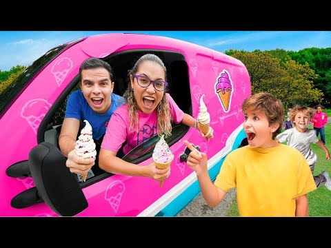 VIRAMOS DONOS DE UMA VAN DE SORVETE PROFISSIONAL! - 5 ESTRELAS!