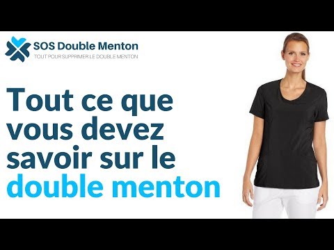 Chirurgie double menton femme