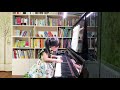 《Green-Sleeves》 British song ｜5 years old piano player Harper｜Look at her absorbed expression