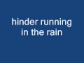 hinder- running in the rain (cover) 