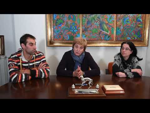 Vídeo de la PPSO, con María Jesús Ruiz (ctro.) y los concelajes Alberto Rubio y Belén Ruiz. 