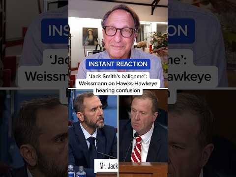 'Jack Smith's ballgame': Weissmann on Hawks-Hawkeye hearing confusion