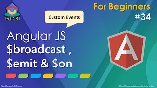 AngularJs: Broadcast, Emit and Custom Events