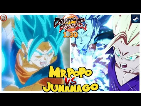 DBFZ JuNanaGo vs Mr PoPo - Amazing fights - Ver 1.30