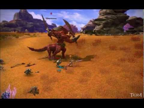 TERA Online CBT #3 // New warrior skills at level 28