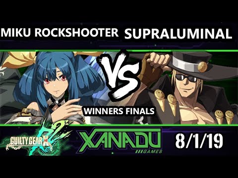 F@X 313 GGXRD2 - Miku RockShooter (Dizzy) Vs. Supraluminal (Johnny) - Guilty Gear XRD Rev 2 Winners