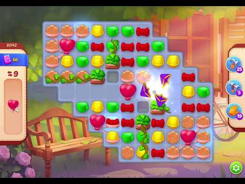 HomeScapes Level 8042 no boosters (12 moves)