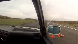 preview picture of video 'DM Slalom Höxter 2013 - BMW 318iS onboard - GoPro Hero3 HD'