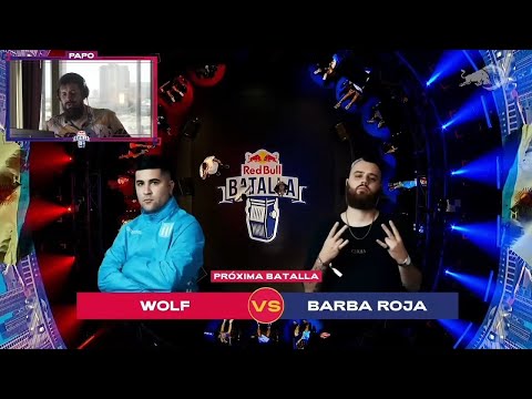 PAPO REACCIONA A WOLF vs BARBA ROJA RED BULL ARGENTINA 2021