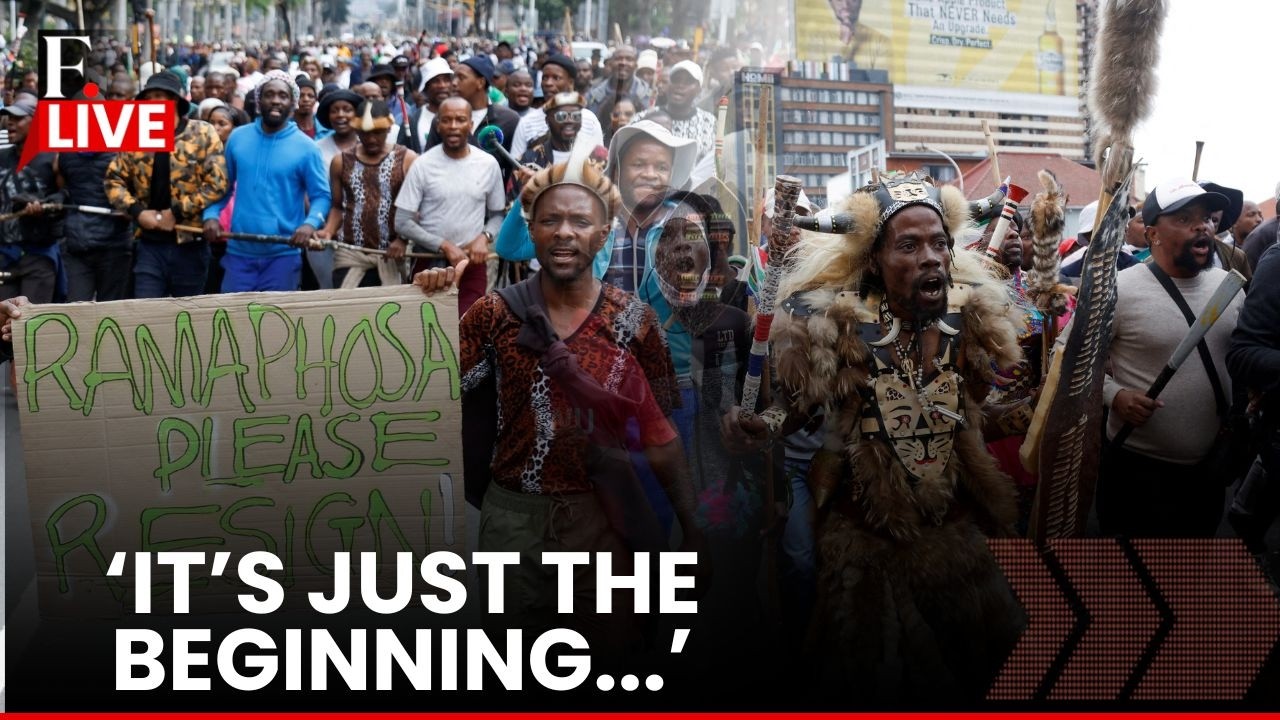 Anti-Immigration Protest LIVE: South Africans Call For Ramaphosa to Quit, Ask Migrants to Leave