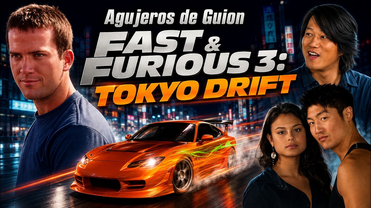 Agujeros de Guión: FAST and FURIOUS 3: TOKYO DRIFT (Errores, review, reseña, análisis y resumen)