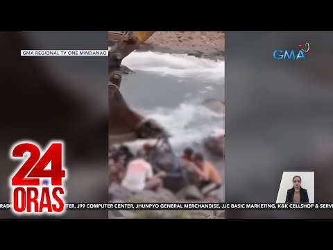 Magkapatid, nadaganan ng malaking bato 24 Oras