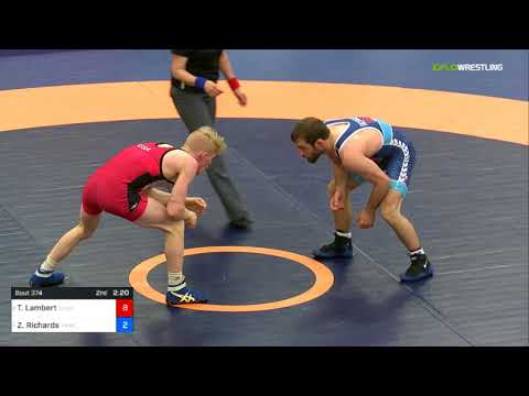 2018 FS WTT Challenge/Senior Men 57 3rd Place - Tim Lambert (Sunk) Vs. Zane Richards (TMWC).mp4