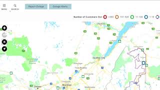 Versant Power's Live Outage & Restoration Map